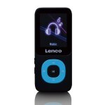 Lecteur mp3 / mp4 avec carte micro sd de 4 go xemio - 659bu noir - bleu