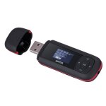 Lecteur mp3 usb 8go avec ecran lcd, mini lecteur musique baladeur lger pour le sport, 10h autonomie ...