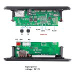 Lecteur mp3 usb bluetooth 5. 0, mains libres, 5 - 12v, module de carte d�codeur mp3 avec t�l�commande, ...