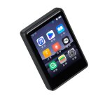 Lecteur mp4 � �cran tactile, appareil de lecture de musique mp3 r�glable, noir, sans carte, randonn�e ...