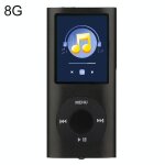 Lecteur mp4 ecran tft 1. 8 pouces 8g tf carte ecouteurs c�ble bleu noir yonis