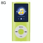 Lecteur mp4 ecran tft 1. 8 pouces 8g tf carte ecouteurs c�ble bleu vert yonis