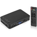 Lecteur multimdia, hdmi 1080p hd audio et vido avec tlcommande infrarouge 110v - 240v, lecture de ...
