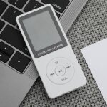 Lecteur multimdia mp4 mini avec carte insertable et fonction de lecture audio pour tudiants 16g d'espace ...