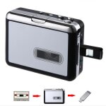 Lecteur de musique  cassette usb, convertisseur mp3, enregistreur de capture  cl usb, pas de pc