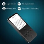 Lecteur de musique mp3 hifi avec e - book / enregistreur bluetooth 5. 0, lecteur mp4, baladeur vido ...