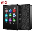 Lecteur de musique mp3, mini baladeur, cran tactile, son hifi pour tudiant, mp4, bluetooth 5. 0, radio ...