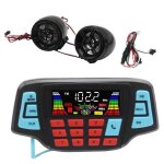 Lecteur de musique mp3 pour moto, audio, mains libres, bluetooth, haut parleurs stro, radio fm, accessoires ...