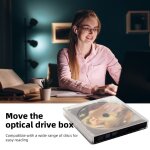 Lecteur optique portable usb 3. 0, graveur de disque optique pour ordinateur de bureau, macbook, pour ... Lecteur optique portable usb 3. 0, graveur de disque optique pour ordinateur de bureau, macbook, pour ...