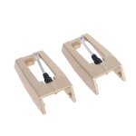 Lecteur de phonographe, 2 pi�ces, aiguille de stylet, platine, pour lp vinyle, phonographe, gramophone ...