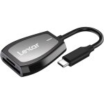 Lecteur professionnel usb 3. 2 type - c  double fente prend en charge les cartes sd et microsd uhs - ...