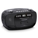 Lecteur radio / k7 / cd portable thomson rk200cd, tuner analogique fm, enregistreur, aux fun 3, 5mm, ...