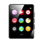 Lecteur vido radio fm mp4 avec cran de 1. 8 pouces, baladeur de musique compatible bluetooth 4. 0, ...