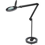 Led lampe loupe 7213sw avec lentille en verre de 127mm, lampe de travail, convient pour cosmtique, les ...