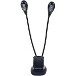 Led lampe pour pupitre musique, lampe rglable a double tte a pince avec cble usb lampe pour lecture ...