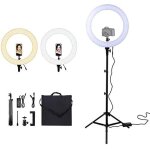 Led light ring centre extérieur avec support léger, tube souple, filtre, caméra / visiophone tir Led light ring centre extérieur avec support léger, tube souple, filtre, caméra / visiophone tir