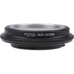 Leica m39 l39 adaptateur de monture d'objectif pour eos m ef - m camra mirrorless[camera2951]