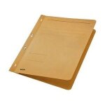 Leitz chemise � oeillet, format din a4, carton manila, bleu