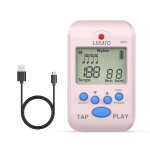 Lekato - metronome electronique lcd numérique a clipser pour piano, jeflute drum - type rose Lekato - metronome electronique lcd numérique a clipser pour piano, jeflute drum - type rose