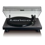 Lenco l - 30bk platine tourne - disque entra�n� par courroie noir semi - automatique