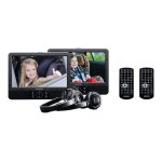 Lenco dvp - 939 - deux moniteurs lcd / lecteur dvd - affichage - 9  - externe