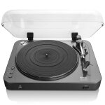 Lenco lbt - 120bk - platine vinyle avec enregistreur usb et bluetooth - noir