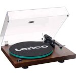 Lenco lbt - 225wa - platine avec transmission bluetooth - marron fonc� - euro / type - c (cee 7 / 16) ...