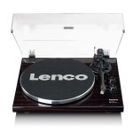 Lenco lbt - 288wa - platine avec transmission bluetooth, marron fonc�