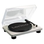 Lenco ls - 50grey tourne - disque, bo�tier en bois avec haut - parleur, usb, transformation de vinyle ...