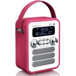 Lenco pdr - 051 radio portable dab + rtro rose