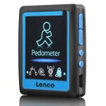 Lenco podo - 152 blue - lecteur mp3 / mp4 avec podomtre et mmoire de 4 go - bleu