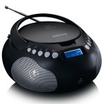 Lenco scd - 331bk - radio et lecteur cd / mp3 portable avec usb et bluetooth - noir