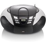 Lenco scd - 37 - radio fm et lecteur cd / usb portable - argentb portable - argent Lenco scd - 37 - radio fm et lecteur cd / usb portable - argentb portable - argent