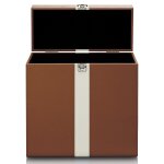 Lenco tta - 301bnwh mallette de rangement pour 30 disques vinyles