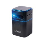 Lenso see, mini vidoprojecteur wi - fi, supporte rsolution 1080p full hd 4k, pico projecteur usb - ...