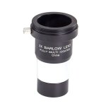 Lentille optique barlow de 1. 25 pouces, entirement revtue, avec filetage m42, interface de connexion ...