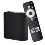 Leotec letvboxgc06 bo�tier de t�l�vision intelligent noir 4k ultra hd 32 go wifi ethernet / lan