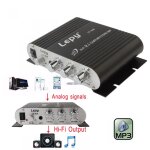Lepy - amplificateur de voiture puissance lp - 838 hi - fi 2. 1 , radio mp3 audio stro, haut - parleur, ...