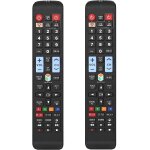 Letnerny - lot de 2 télécommandes universelles pour tous les télév urs intelligents samsung smart led ... Letnerny - lot de 2 télécommandes universelles pour tous les télév urs intelligents samsung smart led ...