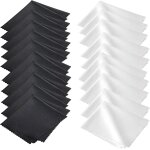 Letnerny - 20 pcs lunettes rutilisables chiffon, chiffons de nettoyage lunettes lavables, pour lunettes, ...
