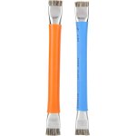 Letnerny - 2pcs de nettoyage ic de carte mre de tlphone, antistatique a double tte, a poils rainurs ...