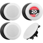 Letnerny - 4 enceinte bluetooth plafond, système d'enceinte plafond / murale 2 voies, connexions rapides, ... Letnerny - 4 enceinte bluetooth plafond, système d'enceinte plafond / murale 2 voies, connexions rapides, ...