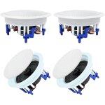 Letnerny - 5, 25 pouces 600 watts bluetooth enceinte encastrable plafond, pour cuisine, chambre, salle ... Letnerny - 5, 25 pouces 600 watts bluetooth enceinte encastrable plafond, pour cuisine, chambre, salle ...
