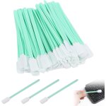 Letnerny - lot de 50 cotons - tiges longs en fibre de polyester sans poussi�re pour appareil photo, objectif, ...