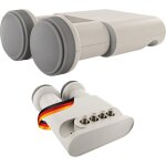 Letnerny - 5095 monobloc quad lnb 4 - participants numérique accessoires pour parabole protection contre ... Letnerny - 5095 monobloc quad lnb 4 - participants numérique accessoires pour parabole protection contre ...
