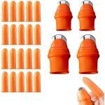 Letnerny - couteau a doigt silicone, jardin pouce couteau, jardin silicone pouce couteau, couteau cueillette ...