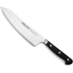 Letnerny - couteau santoku 7 pouces en acier nitrum et lame de 180 mm, manche ergonomique en polyoxyméthylène ... Letnerny - couteau santoku 7 pouces en acier nitrum et lame de 180 mm, manche ergonomique en polyoxyméthylène ...
