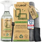 Letnerny - eco kit de nettoyage pour ecran 500 ml avec 2 chiffons en microfibre et pinceau ¿ pour un ...