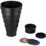 Letnerny - nez avec grille nid d'abeilles kit de filtres 5pcs couleur pour elinchrom / impact ex / calumet ... Letnerny - nez avec grille nid d'abeilles kit de filtres 5pcs couleur pour elinchrom / impact ex / calumet ...
