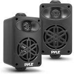 Letnerny - paire denceintes intérieur / extérieur ¿ système audio etanche 2 voies 89 mm, 200 watts, ... Letnerny - paire denceintes intérieur / extérieur ¿ système audio etanche 2 voies 89 mm, 200 watts, ...